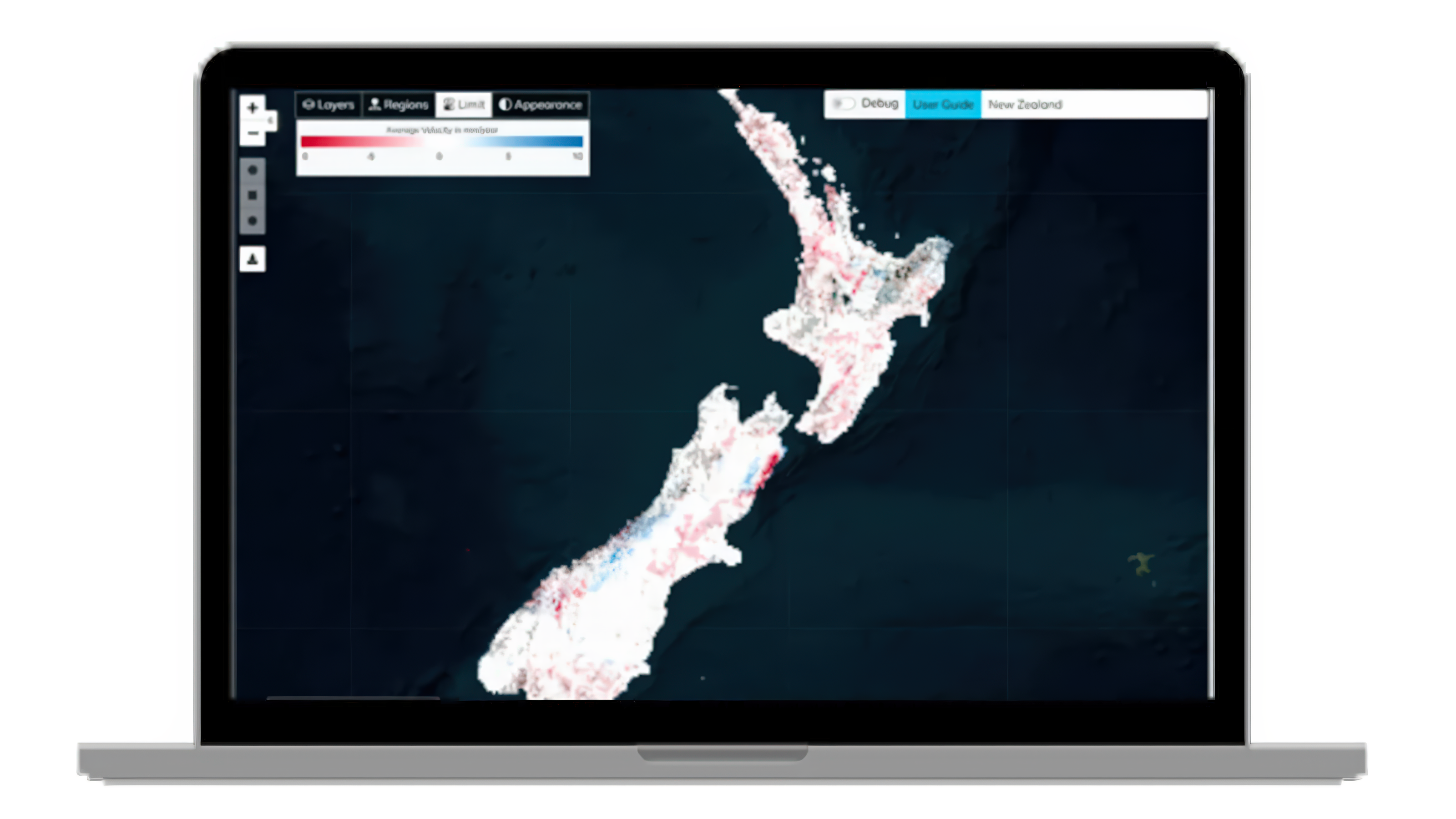 Plataforma online de monitoreo AndesSAR